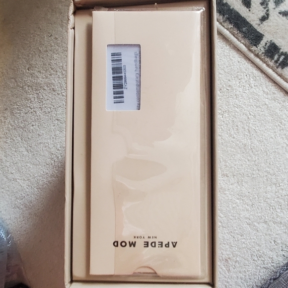 APEDE MOD EMBOSSED LEATHER MINI BAG. NWT PINK Crocodile print - Picture 8 of 16